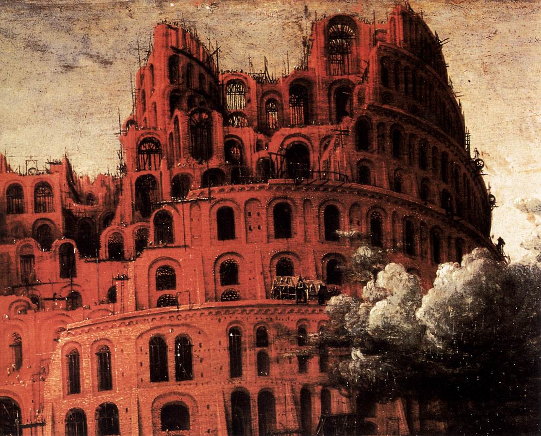 The "Little" Tower of Babel (detail)
