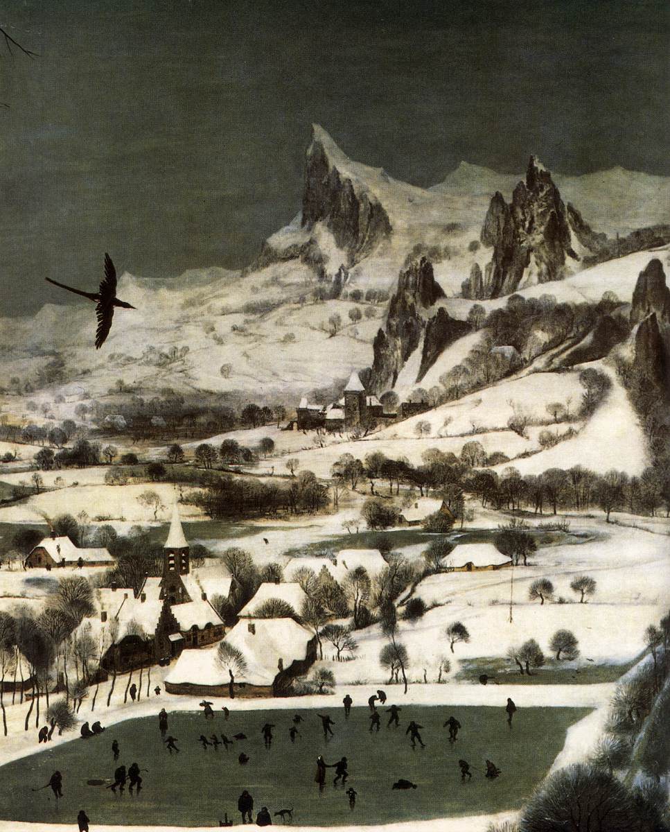 The Hunters in the Snow (detail)