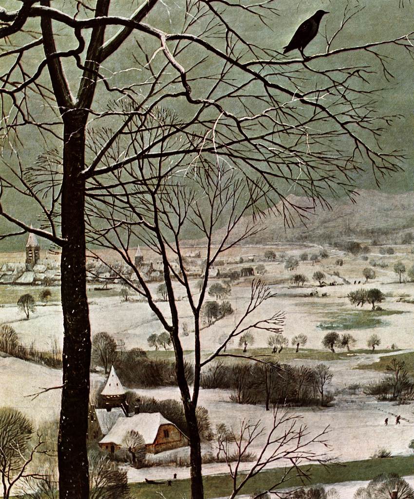 The Hunters in the Snow (detail)