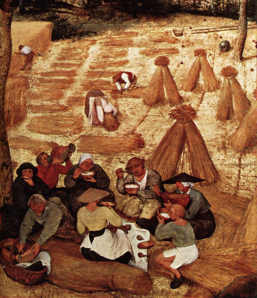 The Corn Harvest (detail)