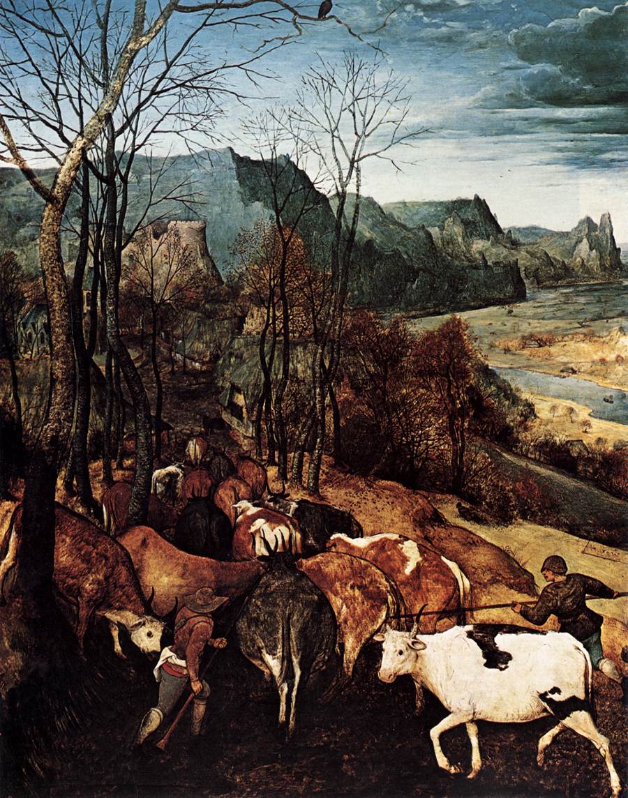 The Return of the Herd (detail)