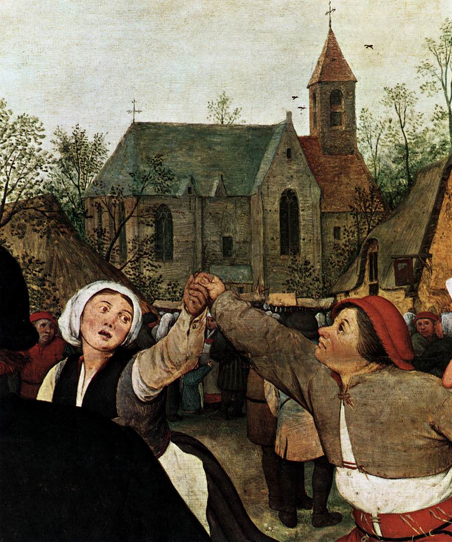 The Peasant Dance (detail)