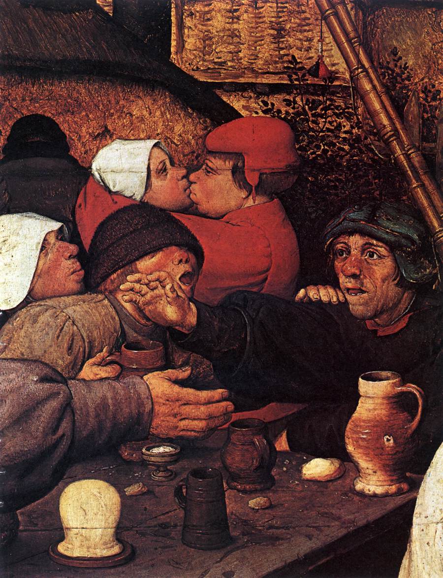 The Peasant Dance (detail)