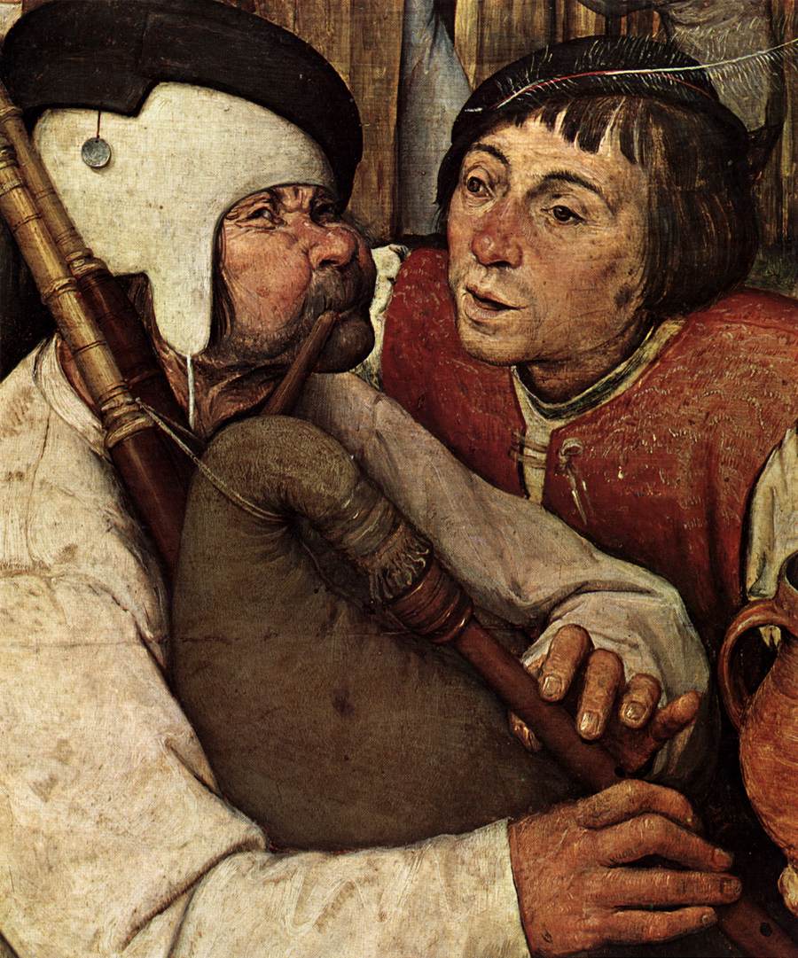 The Peasant Dance (detail)