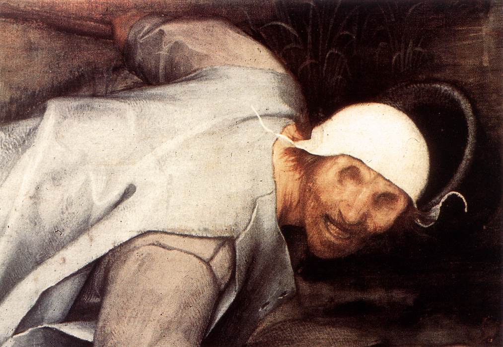 The Parable of the Blind Leading the Blind (detail)