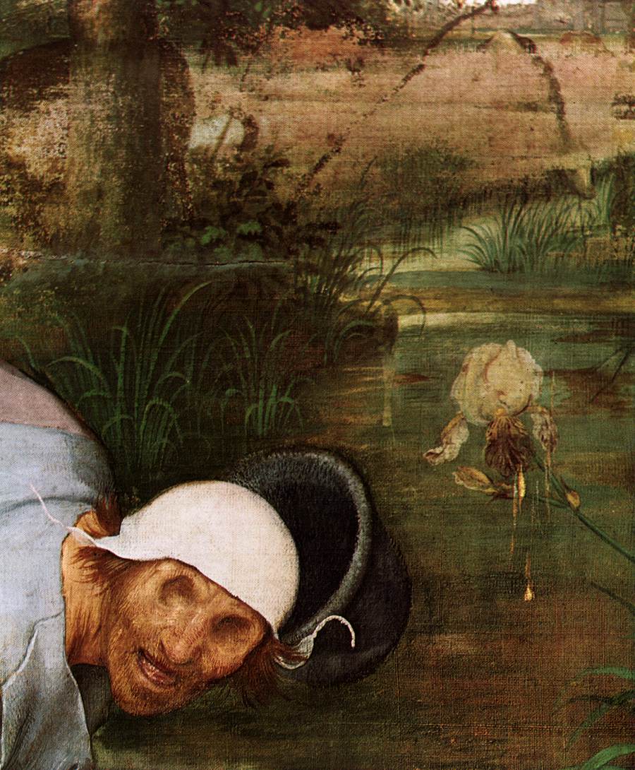 The Parable of the Blind Leading the Blind (detail)