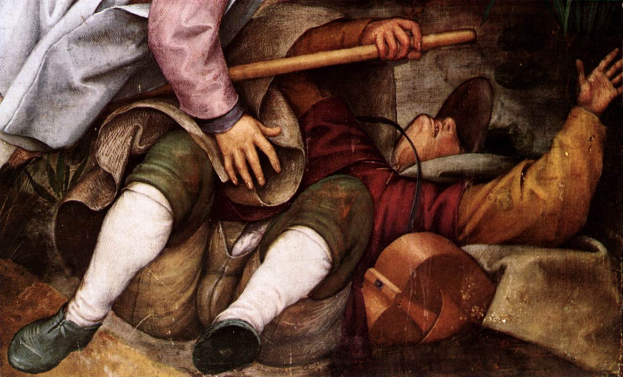 The Parable of the Blind Leading the Blind (detail)