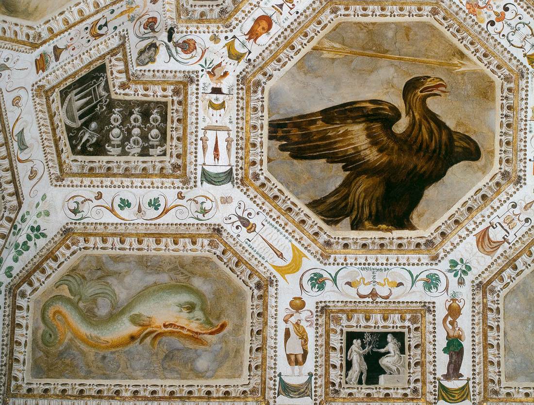 Vault in the Hall of the Firmament (detail)