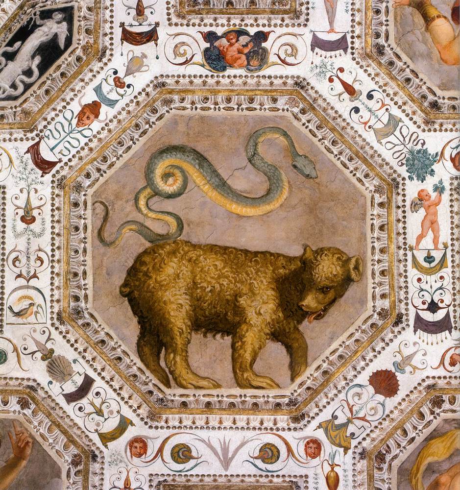 Vault in the Hall of the Firmament (detail)