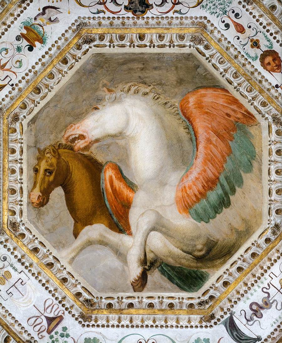 Vault in the Hall of the Firmament (detail)