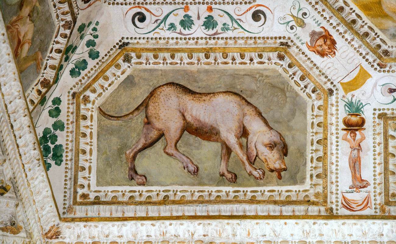 Vault in the Hall of the Firmament (detail)