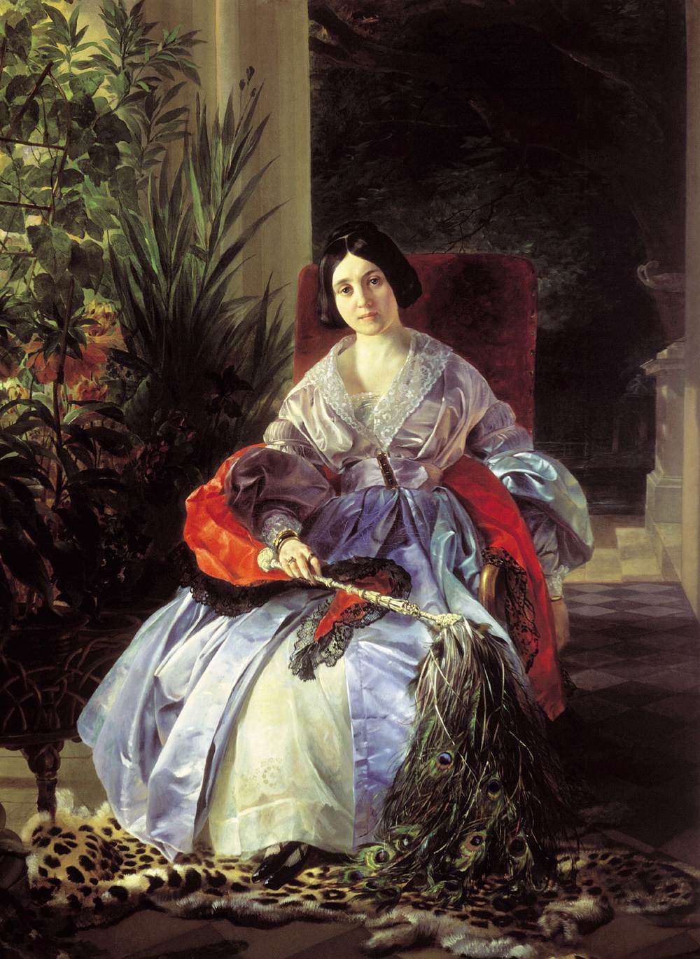 Portrait of Princess Elezabeta Pavlovna Saltykova