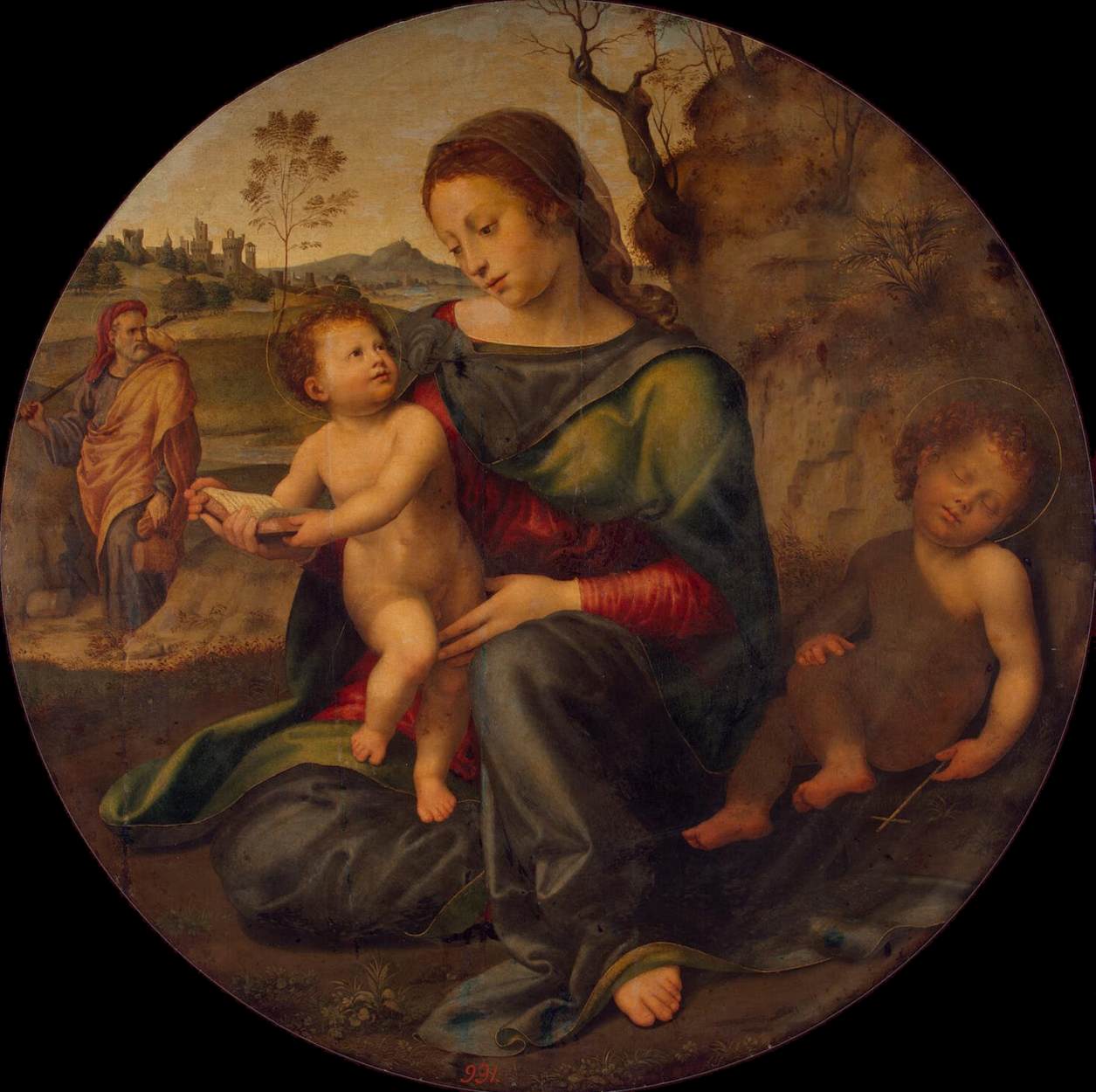 Holy Family with St John the Baptist