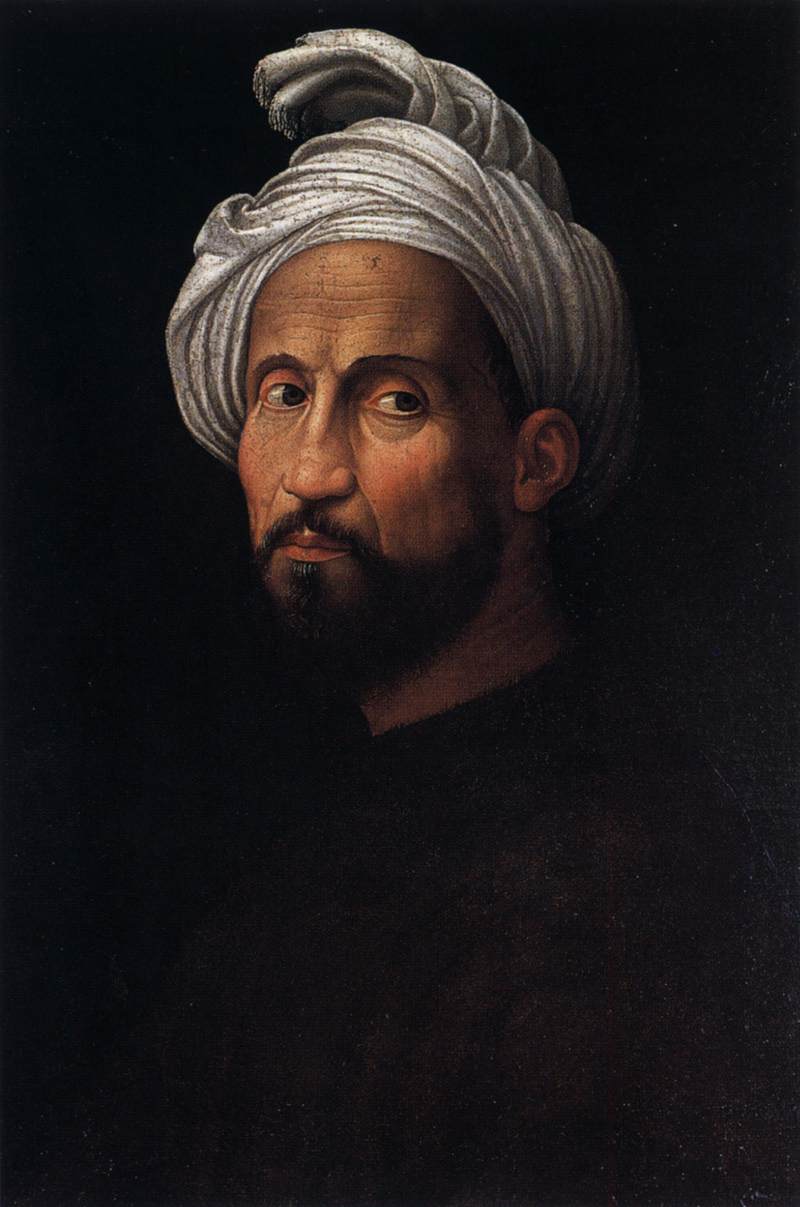 Portrait of Michelangelo Wearing a Turban