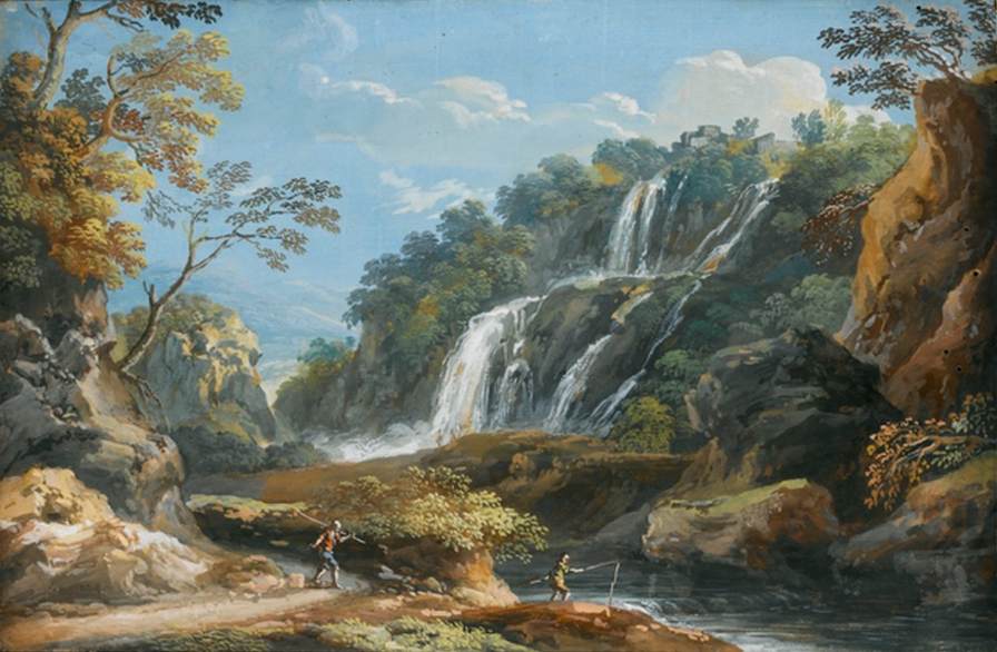 Roman View: The Waterfalls at Tivoli