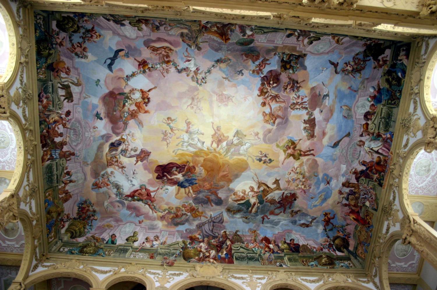 Ceiling fresco