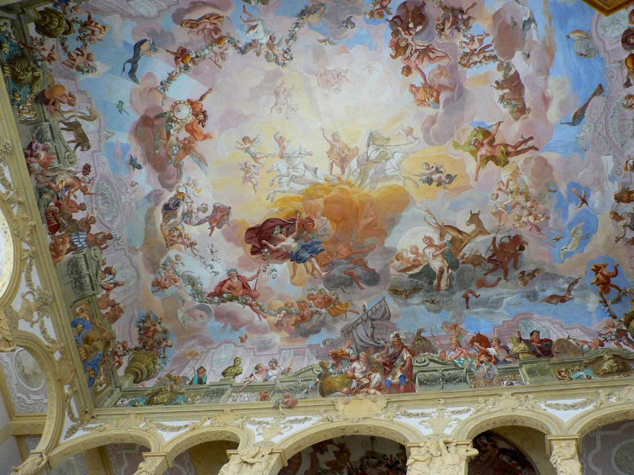 Ceiling fresco