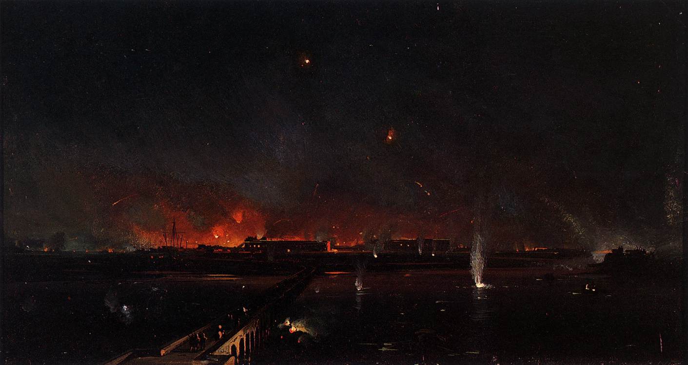 Bombardment of Marghera on the Night of May 24, 1849