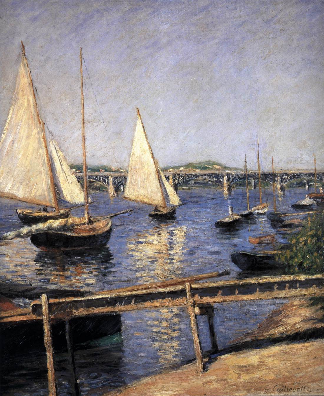 Sailing Boats at Argenteuil