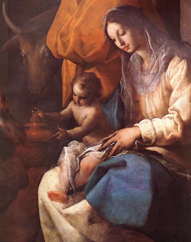 The Adoration of the Magi (detail)
