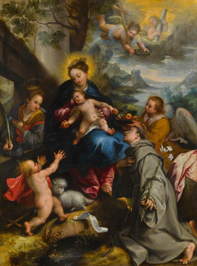 Virgin and Child with Saints