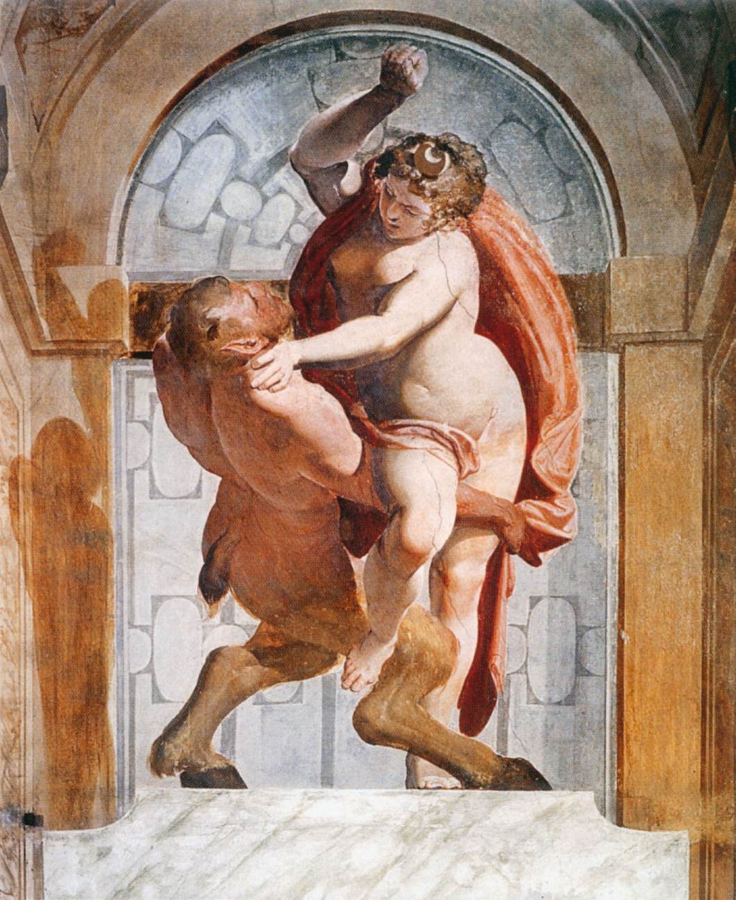 Diana and Satyr