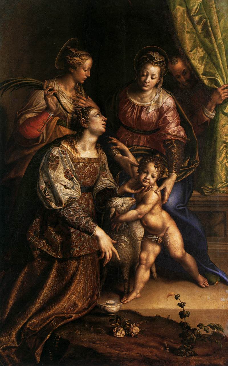Virgin and Child with Saints