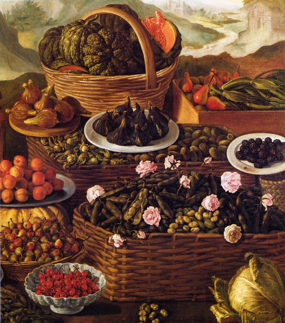 Fruit Seller (detail)