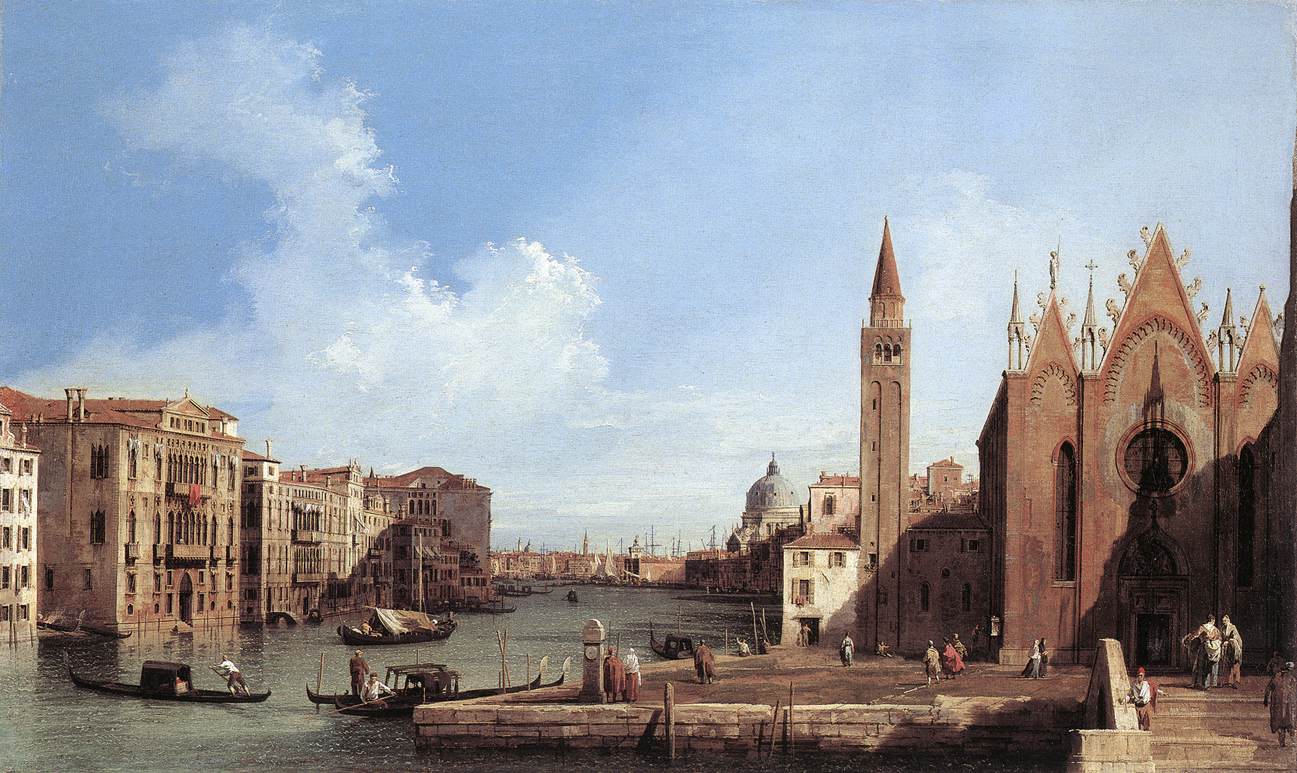 Grand Canal: from Santa Maria della Carità to the Bacino di San Marco