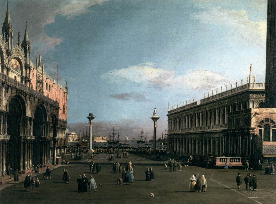 Piazza San Marco and the Piazzetta, Looking South