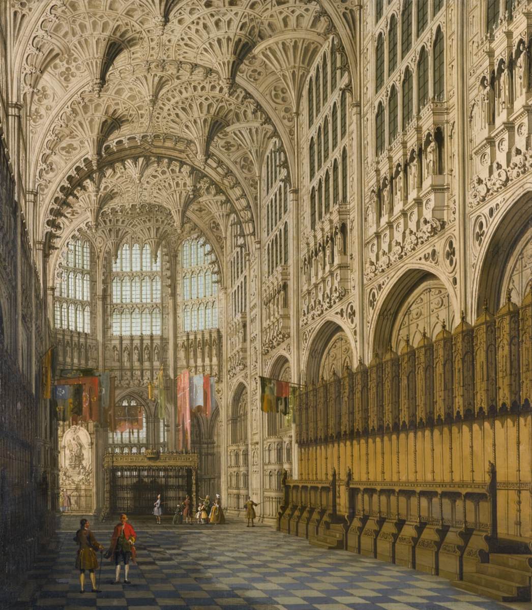 Interior View of the Henry VII Chapel, Westminster Abbey