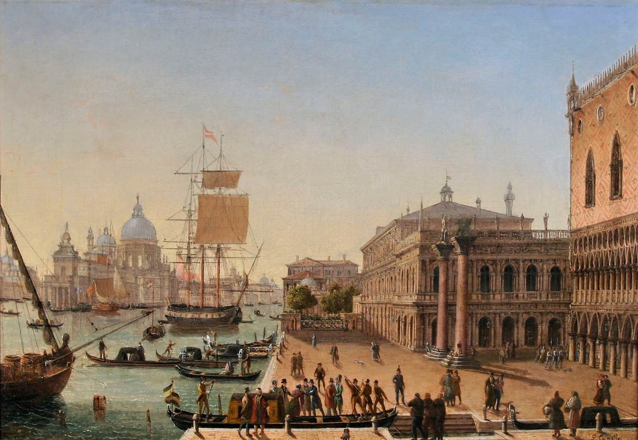 Farewell, Leaving the Doge's Palace, Venice