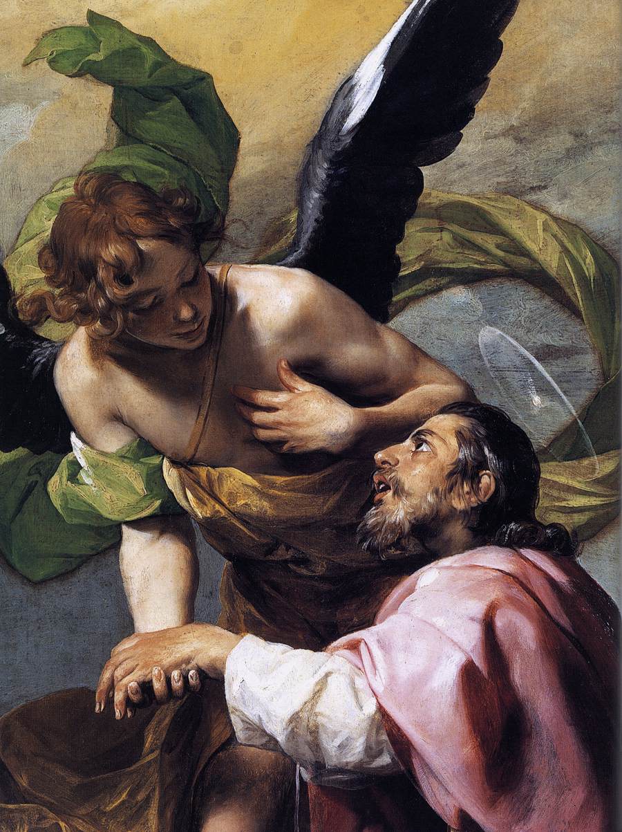 Saint John the Evangelist's Vision of Jerusalem (detail)