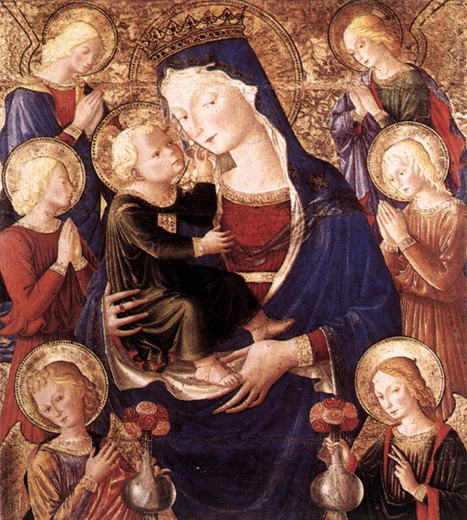 Virgin and Child with Angels