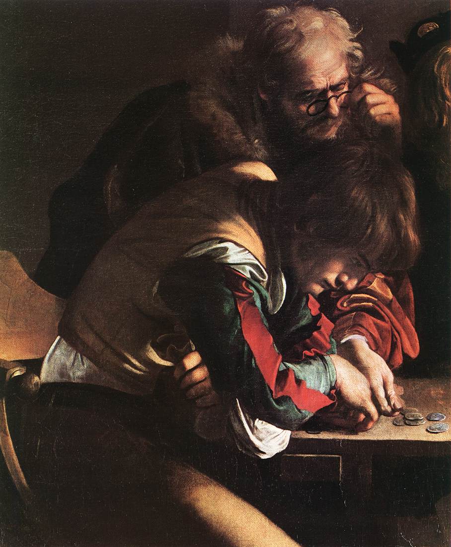 The Calling of Saint Matthew (detail)