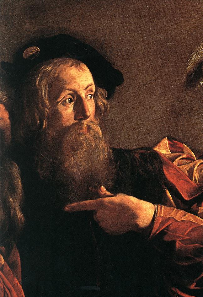 The Calling of Saint Matthew (detail)