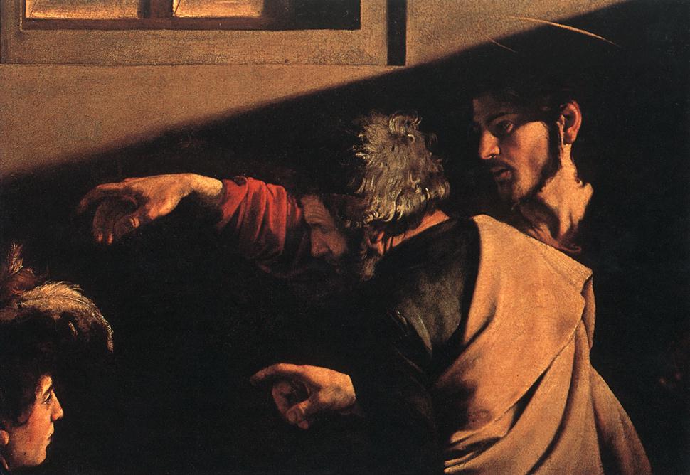 The Calling of Saint Matthew (detail)