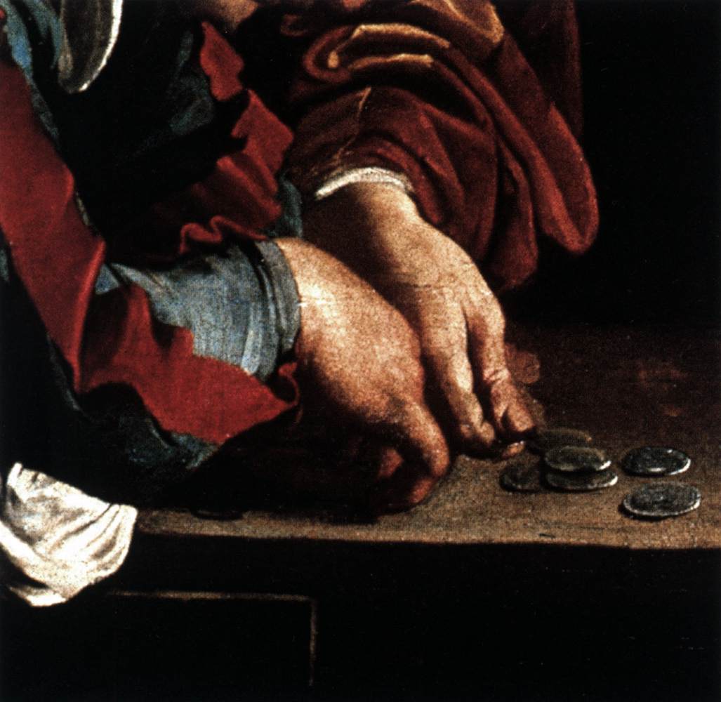 The Calling of Saint Matthew (detail)