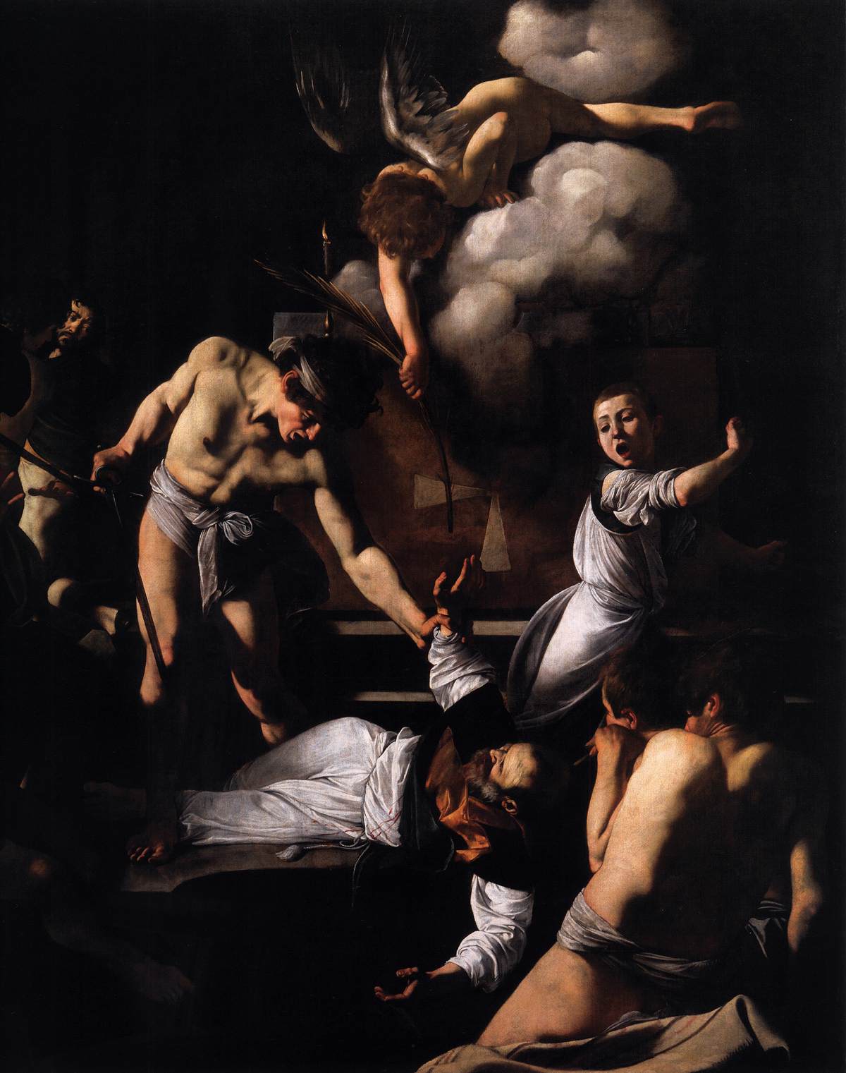 The Martyrdom of St Matthew (detail)