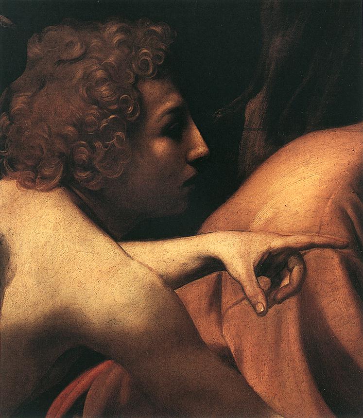 The Sacrifice of Isaac (detail)