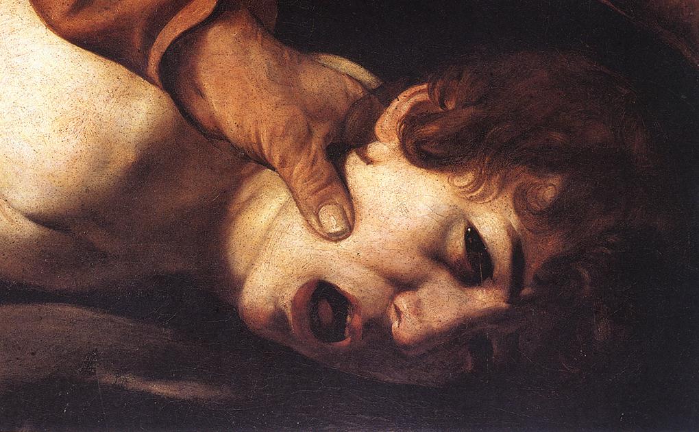 The Sacrifice of Isaac (detail)