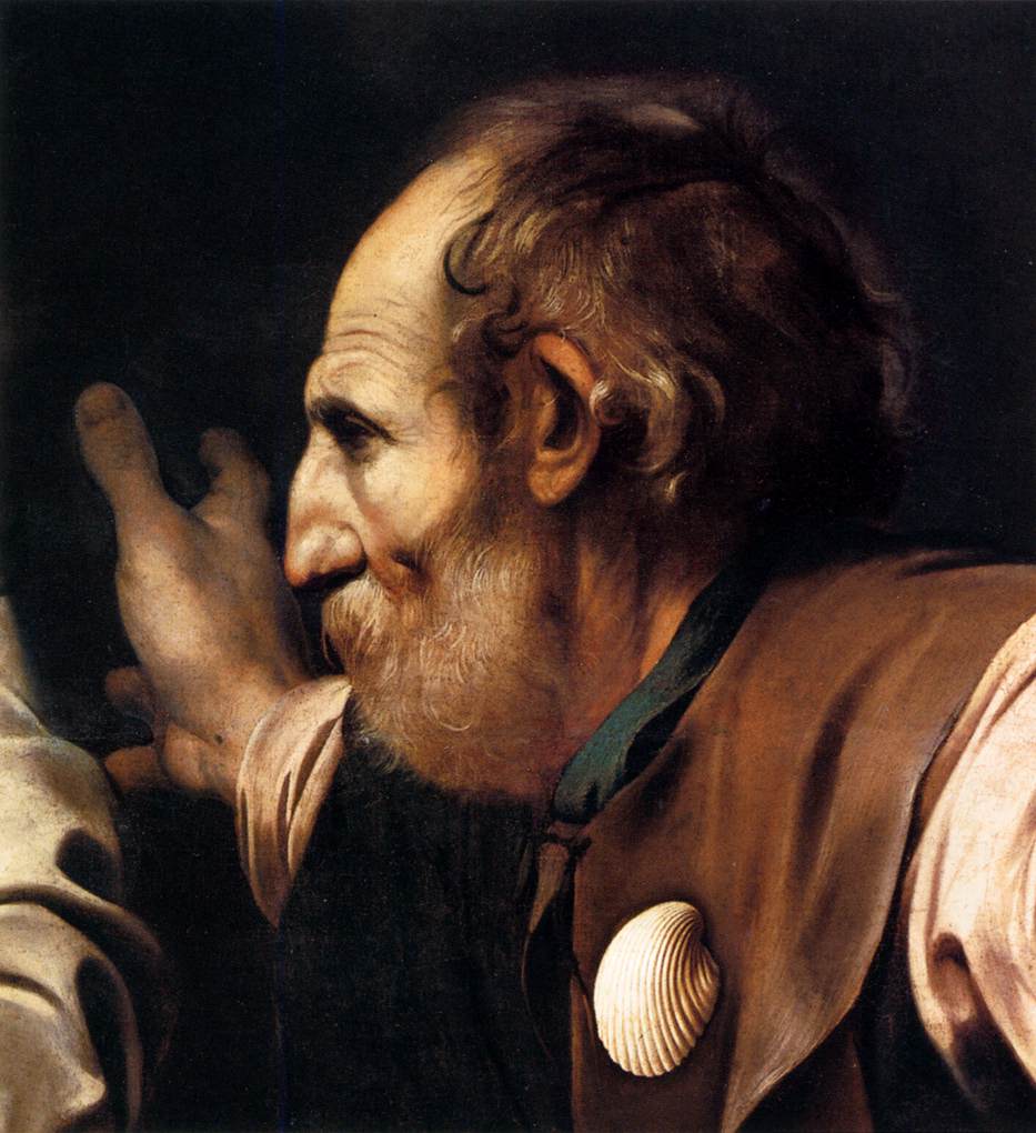 Supper at Emmaus (detail)