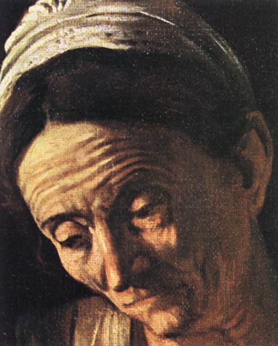 Supper at Emmaus (detail)