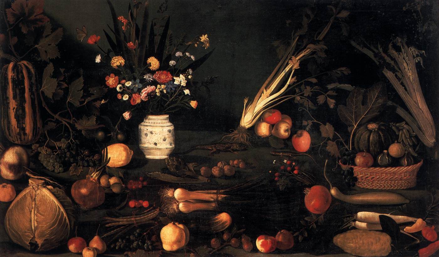 Still-Life with Flowers and Fruit