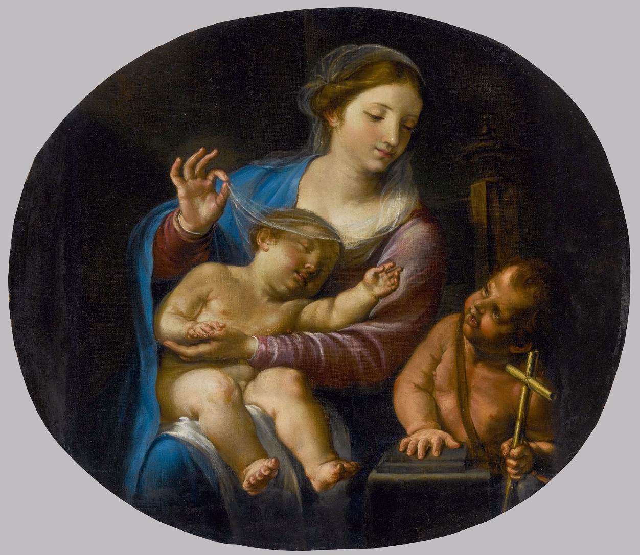 Virgin and Child with the Infant St John the Baptist