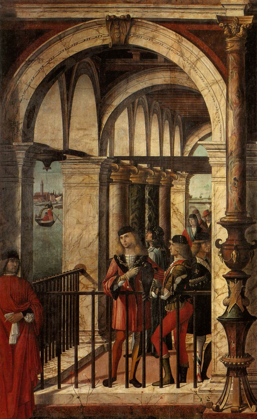 Arrival of the English Ambassadors (detail)