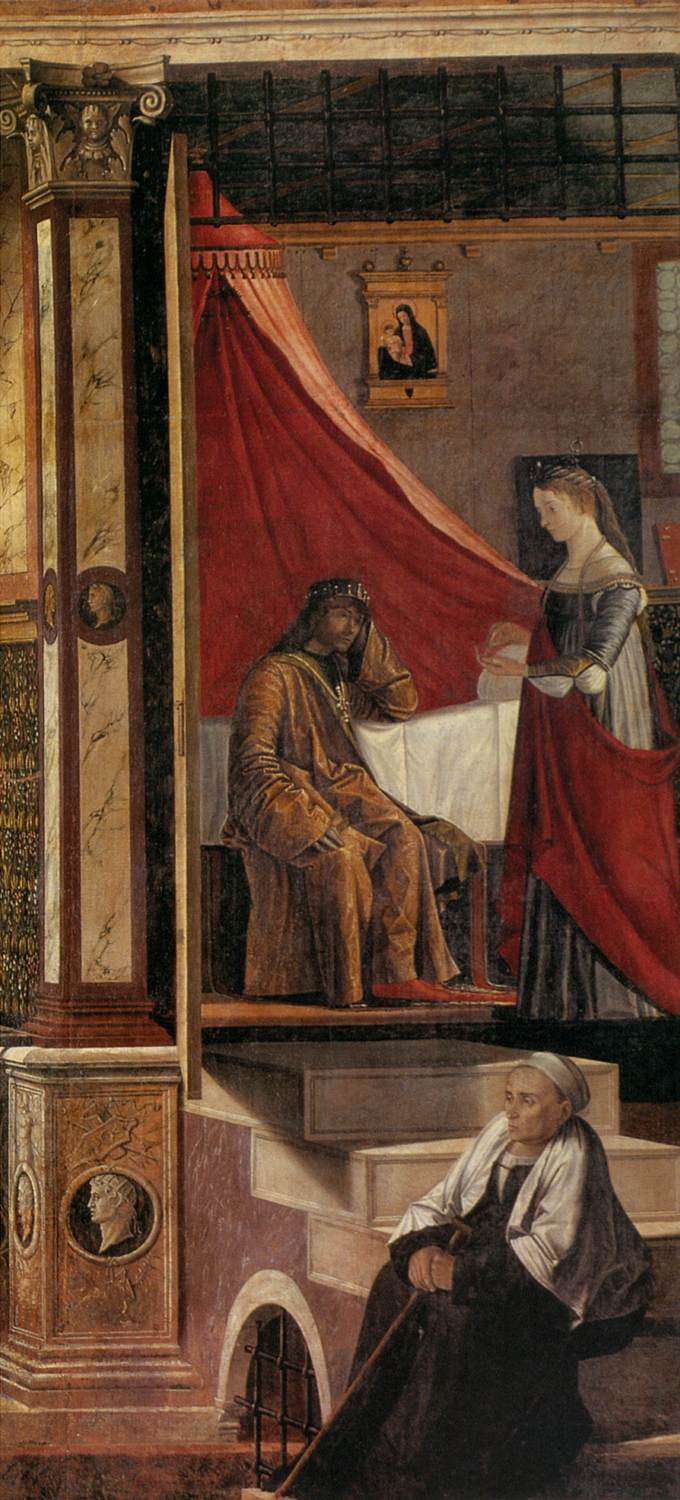 Arrival of the English Ambassadors (detail)