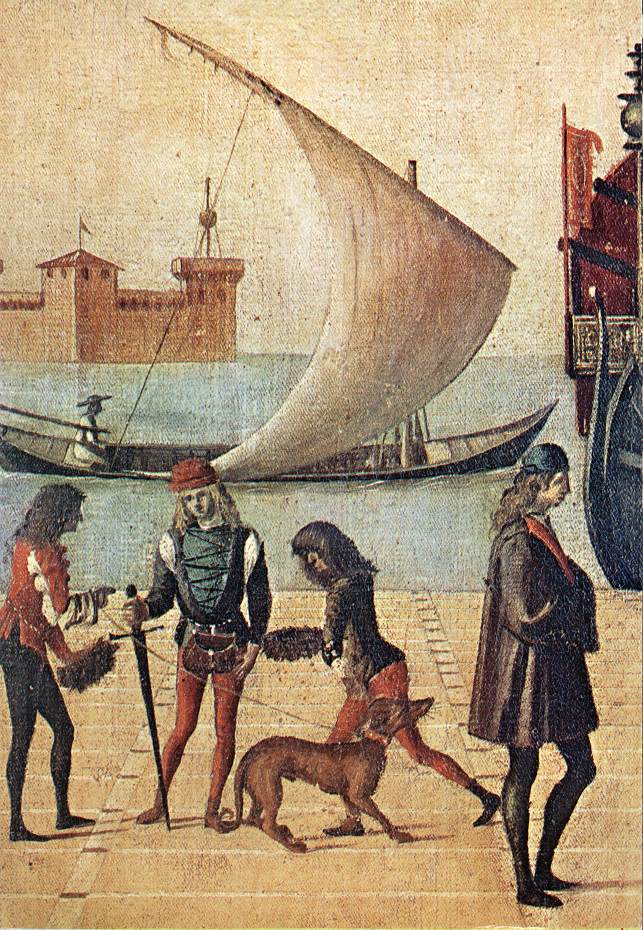 Arrival of the English Ambassadors (detail)
