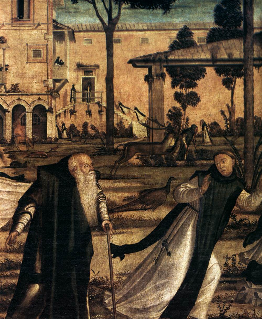 St Jerome and the Lion (detail)