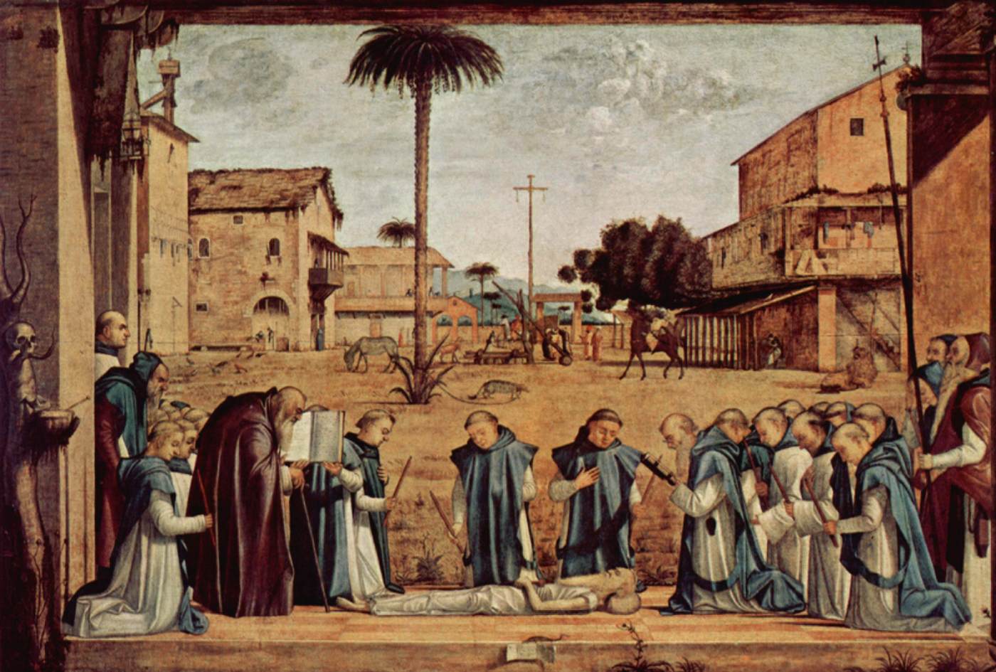Funeral of St Jerome